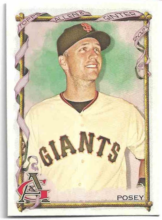 BUSTER POSEY 2023 Topps Allen & Ginter Baseball