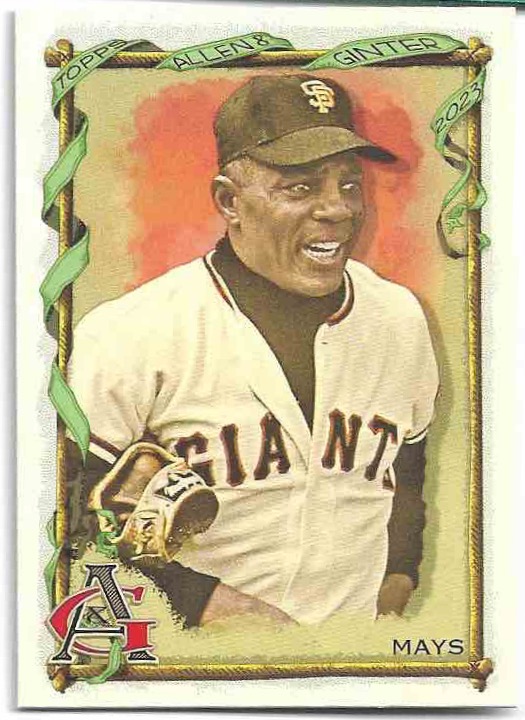 WILLIE MAYS 2023 Topps Allen & Ginter Baseball