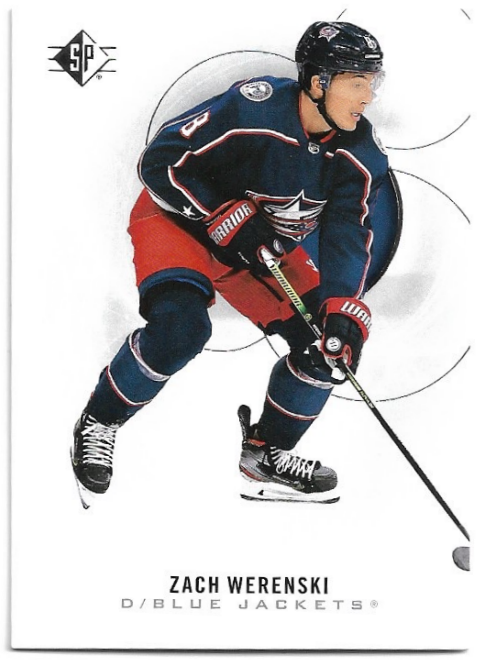 ZACH WERENSKI 20-21 UD SP Hockey