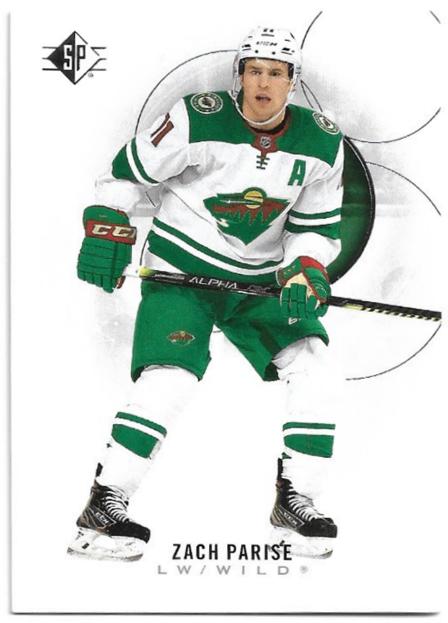 ZACH PARISE 20-21 UD SP Hockey