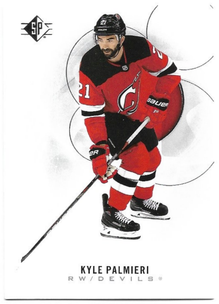 KYLE PALMIERI 20-21 UD SP Hockey