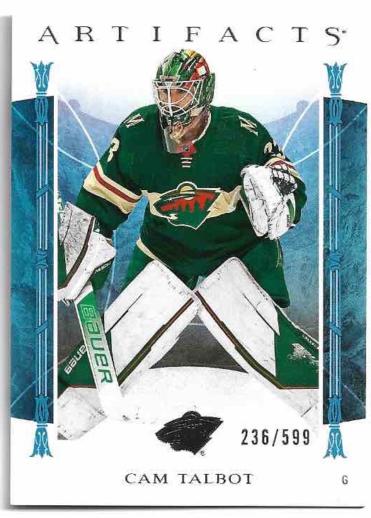 Goalies CAM TALBOT 22-23 UD Artifacts /599