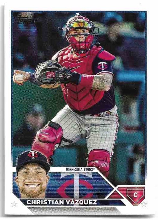 CHRISTIAN VAZQUEZ 2023 Topps Update Series Baseball