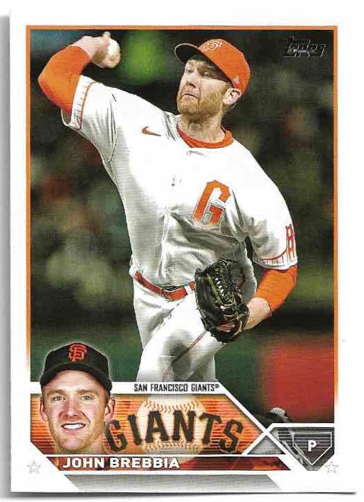 JOHN BREBBIA 2023 Topps Update Series Baseball