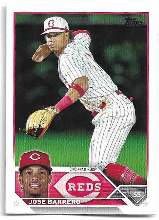 JOSE BARRERO 2023 Topps Update Series Baseball