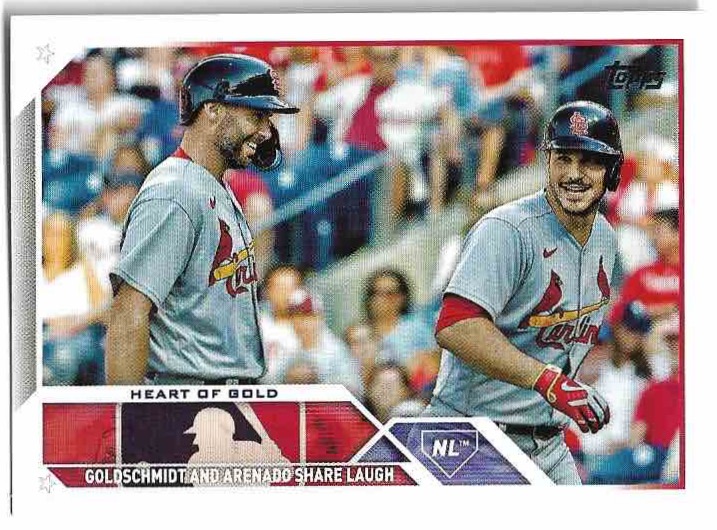 Veteran Combos GOLDSCHMIDT/ARENADO 2023 Topps Update Series Baseball