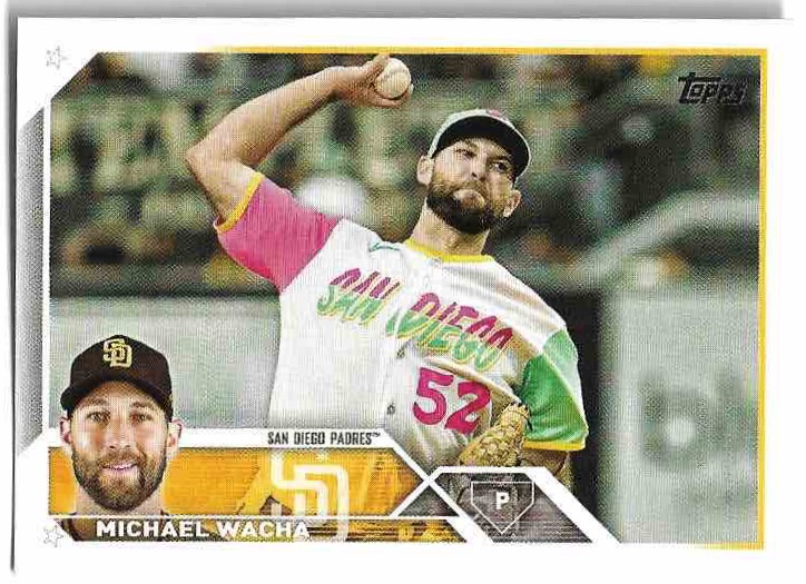 MICHAEL WACHA 2023 Topps Update Series Baseball