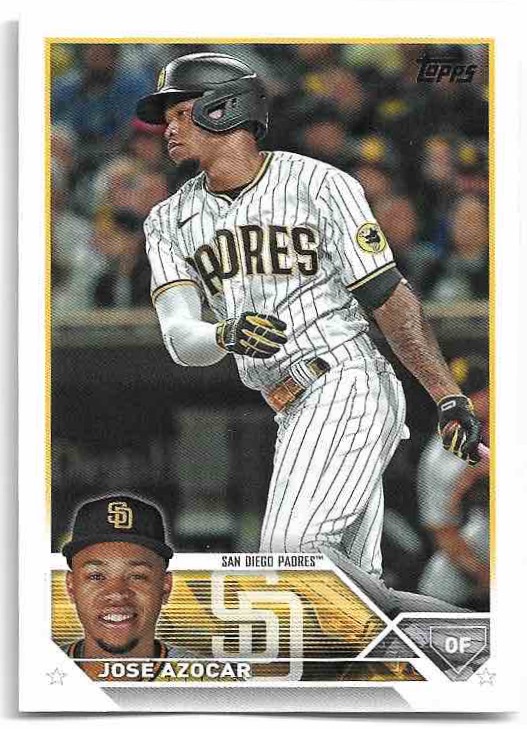 JOSE AZOCAR 2023 Topps Update Series Baseball