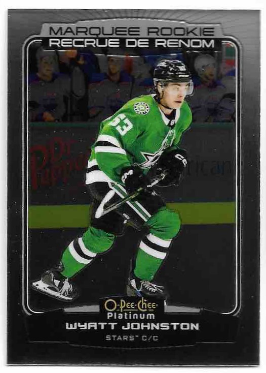 Marquee Rookie WYATT JOHNSTON 22-23 UD O-Pee-Chee OPC Platinum