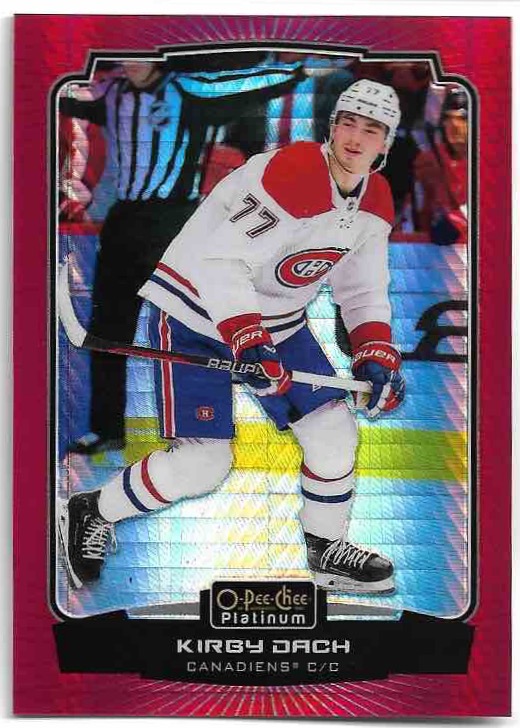 Red Prism KIRBY DACH 22-23 UD O-Pee-Chee OPC Platinum /199