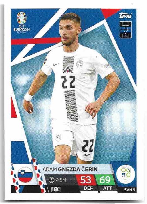 ADAM GNEZDA CERIN 2024 EURO Match Attax