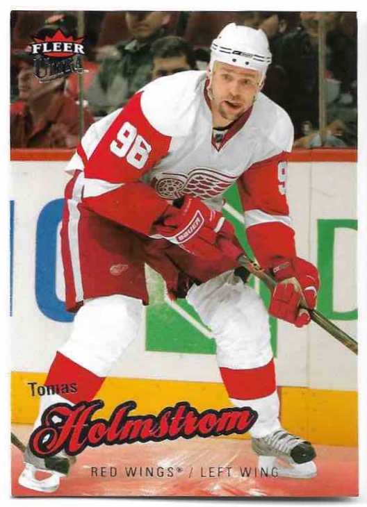 TOMAS HOLMSTROM 08-09 Fleer Ultra