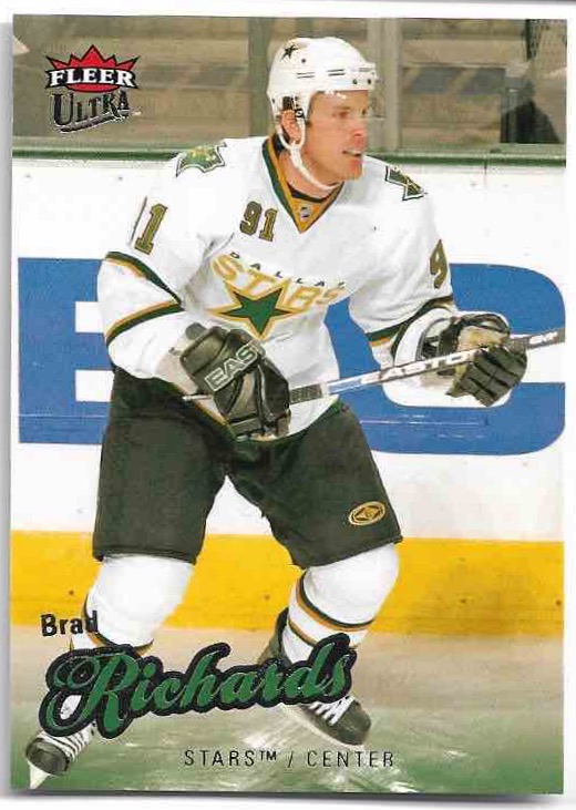 BRAD RICHARDS 08-09 Fleer Ultra