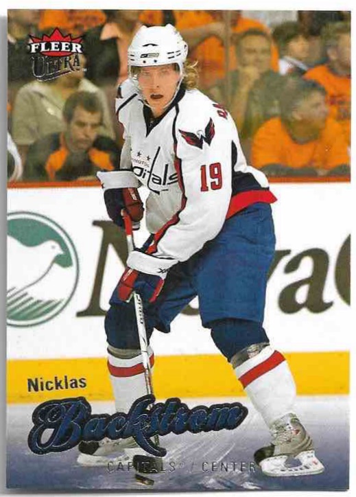 NICKLAS BACKSTROM 08-09 Fleer Ultra