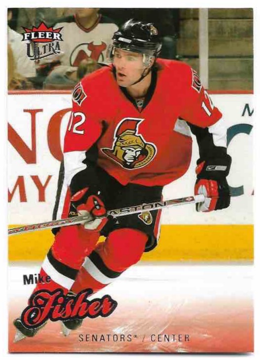 MIKE FISHER 08-09 Fleer Ultra