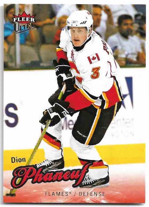 DION PHANEUF 08-09 Fleer Ultra