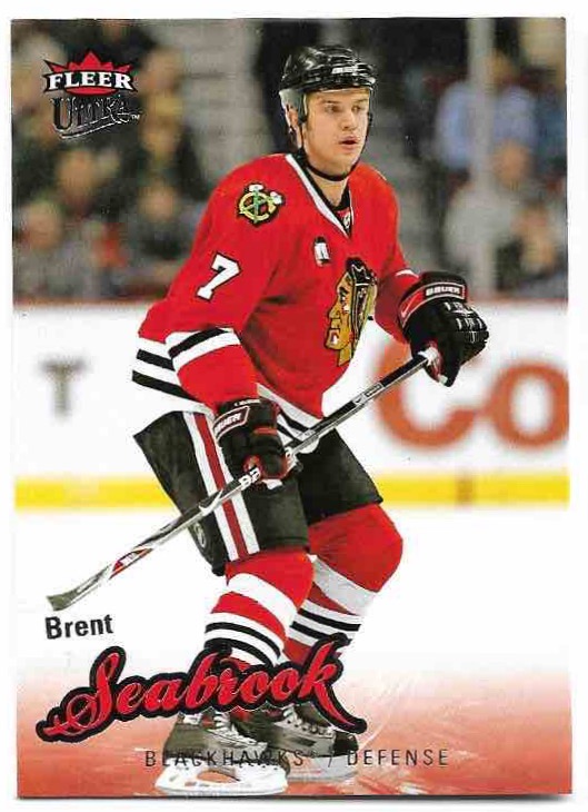 BRENT SEABROOK 08-09 Fleer Ultra