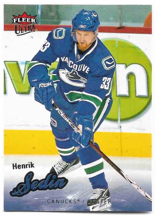 HENRIK SEDIN 08-09 Fleer Ultra