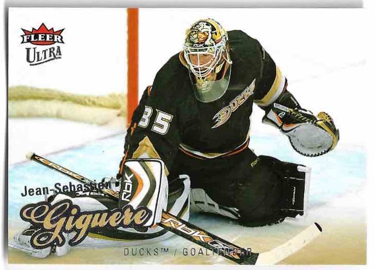 JEAN SEBASTIEN GIGUERE 08-09 Fleer Ultra