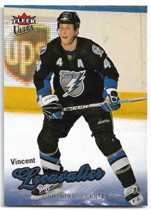 VINCENT LECAVALIER 08-09 Fleer Ultra