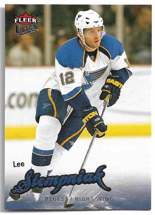 LEE STEMPNIAK 08-09 Fleer Ultra