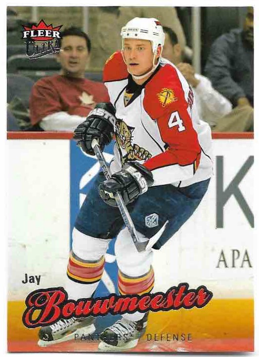 JAY BOUWMEESTER 08-09 Fleer Ultra