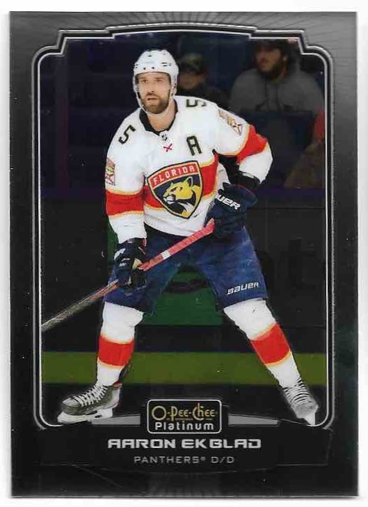 AARON EKBLAD 22-23 UD O-Pee-Chee OPC Platinum