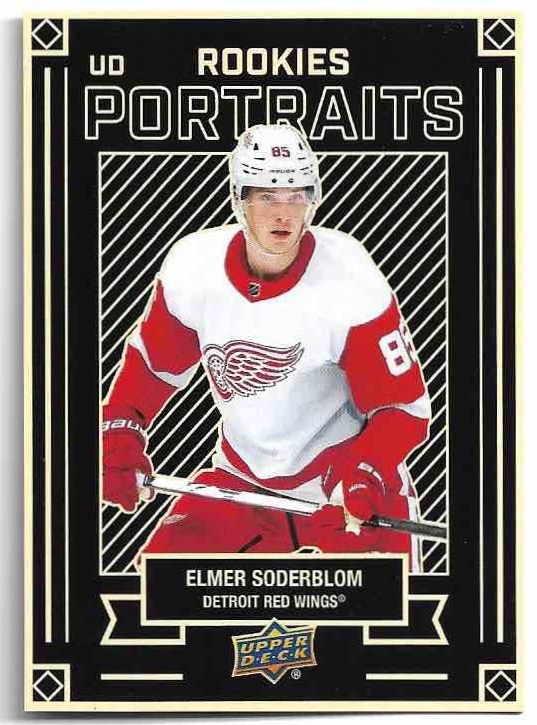 Rookie UD Portraits ELMER SODERBLOM 22-23 UD Series 2