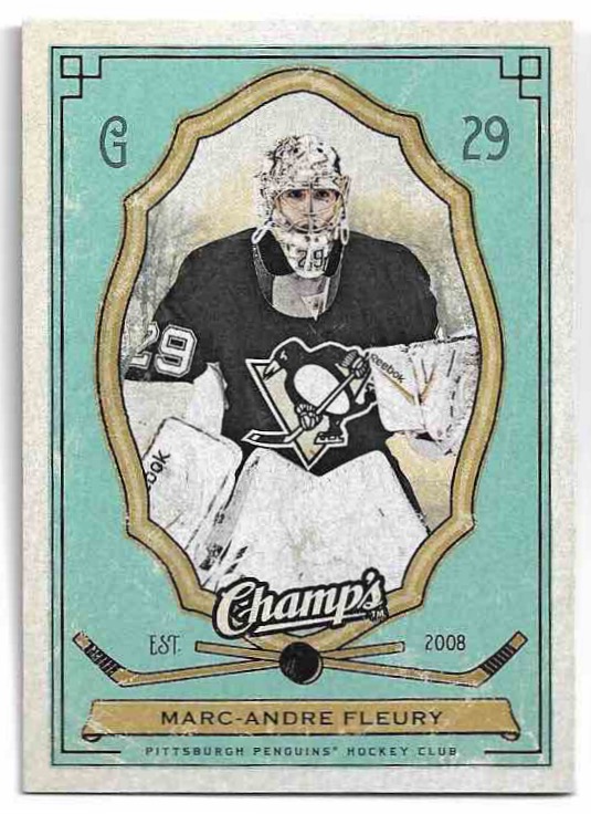 MARC-ANDRE FLEURY 09-10 UD Champ's