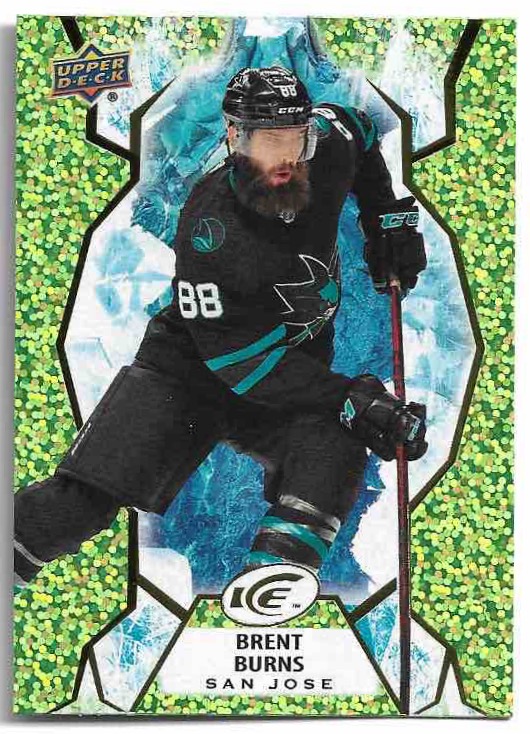 Green BRENT BURNS 21-22 UD Ice
