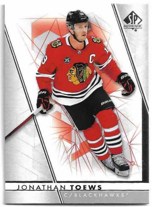 JONATHAN TOEWS 22-23 UD SP Authentic