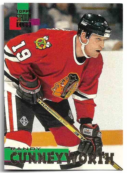 RANDY CUNNEYWORTH 94-95 Topps Stadium Club