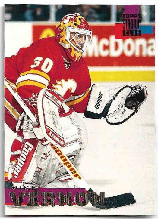 MIKE VERNON 94-95 Topps Stadium Club