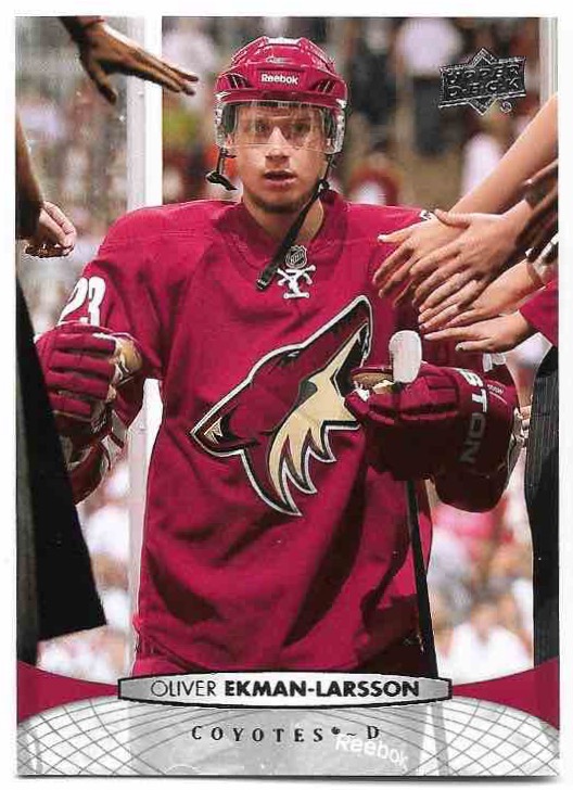 OLIVER EKMAN-LARSSON 11-12 UD Series 1