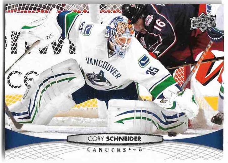 CORY SCHNEIDER 11-12 UD Series 1