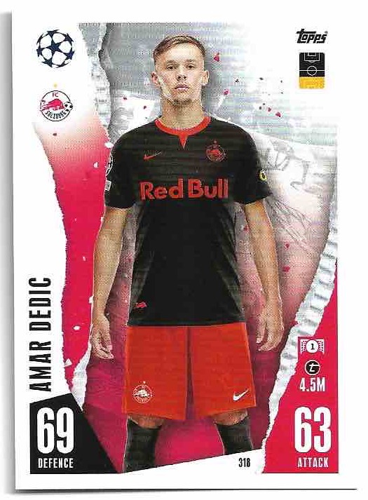 AMAR DEDIC 23-24 Match Attax UCL