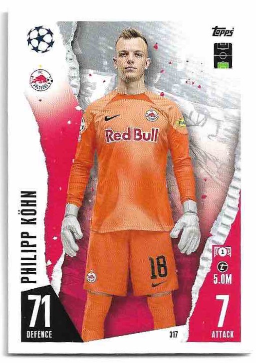 PHILIPP KOHN 23-24 Match Attax UCL