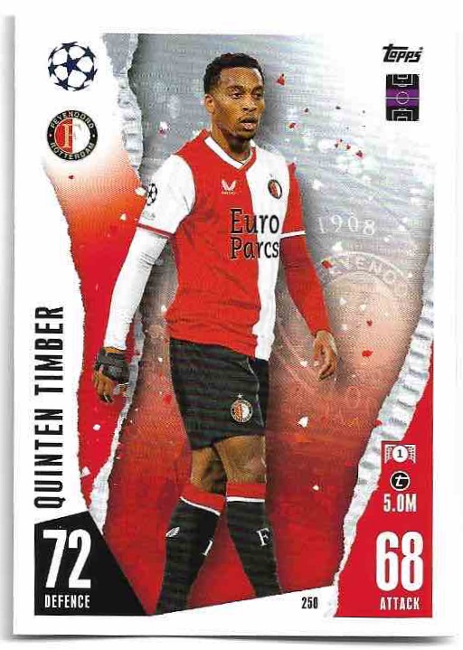 QUINTEN TIMBER 23-24 Match Attax UCL