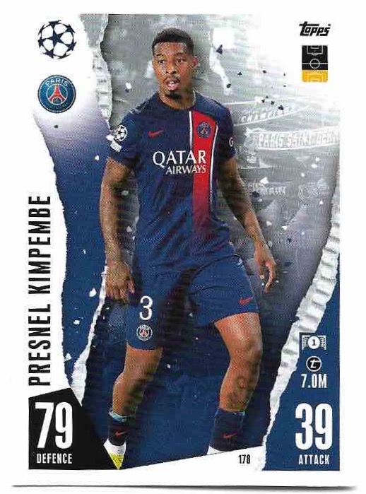 PRESNEL KIMPEMBE 23-24 Match Attax UCL