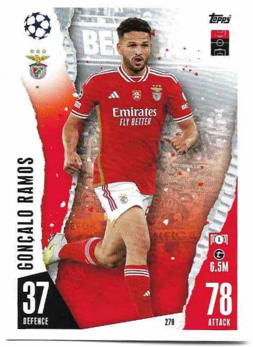 GONCALO RAMOS 23-24 Match Attax UCL