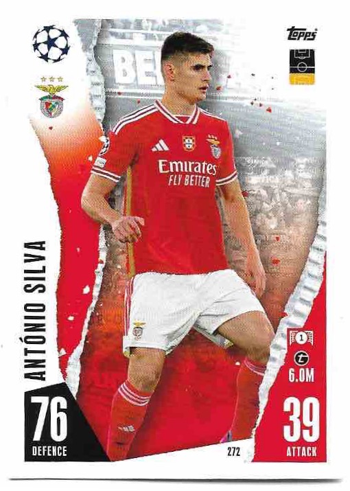 ANTONIO SILVA 23-24 Match Attax UCL