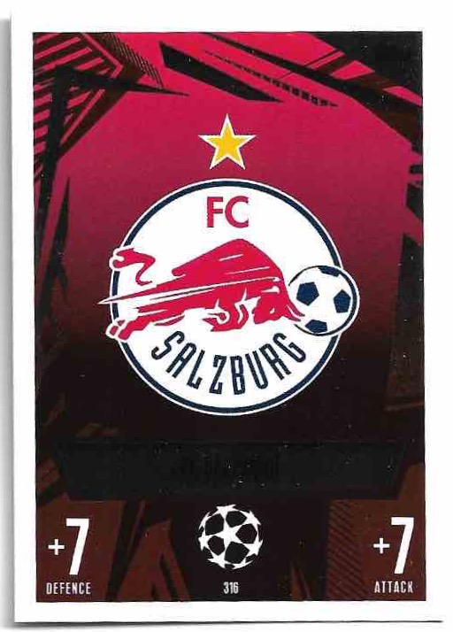 Club Badge FC SALZBURG 23-24 Match Attax UCL