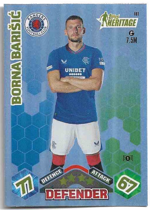 Heritage BORNA BARISIC 23-24 Match Attax UCL