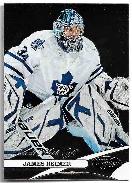 JAMES REIMER 12-13 Panini Certified Hockey