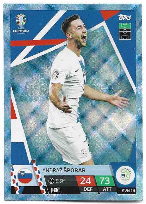 Crystal ANDRAZ SPORAR 2024 EURO Match Attax