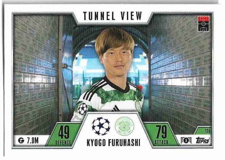 Tunnel View KYOGO FURUHASHI 23-24 Match Attax Extra UCL