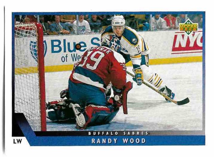 RANDY WOOD 93-94 Upper Deck