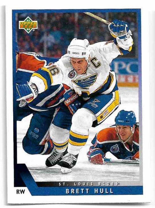 BRETT HULL 93-94 Upper Deck