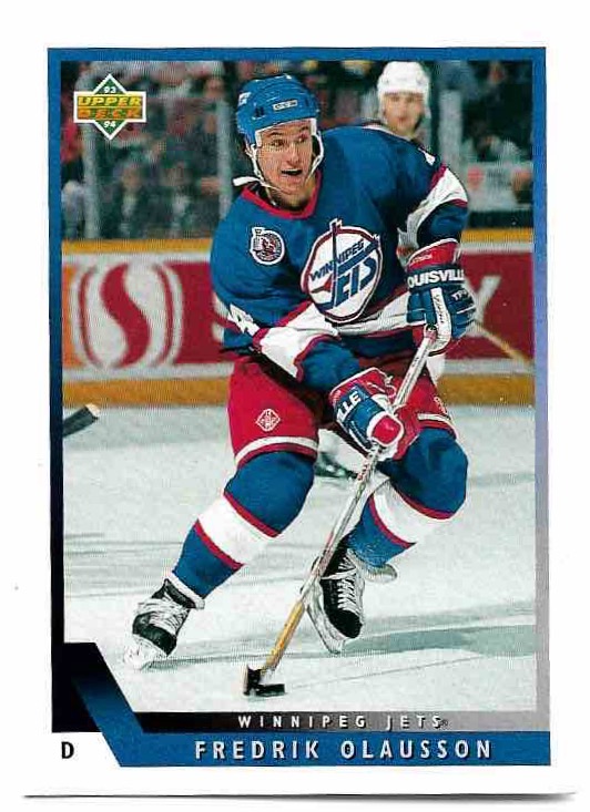 FREDRIK OLAUSSON 93-94 Upper Deck