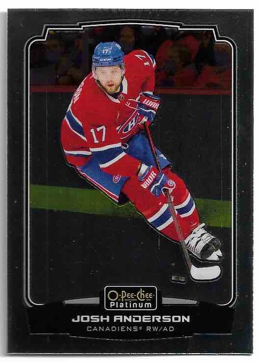 JOSH ANDERSON 22-23 UD O-Pee-Chee OPC Platinum